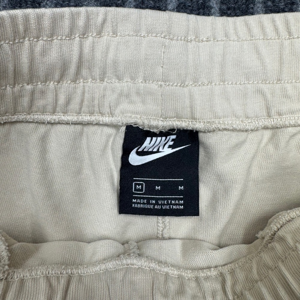Nike Womens Medium Beige Sportswear Essential Fleece Jogger Pants (2409) - Picture 5 of 12